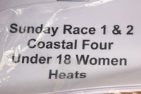 1-2 Coastal Four Under 18 Women Heats